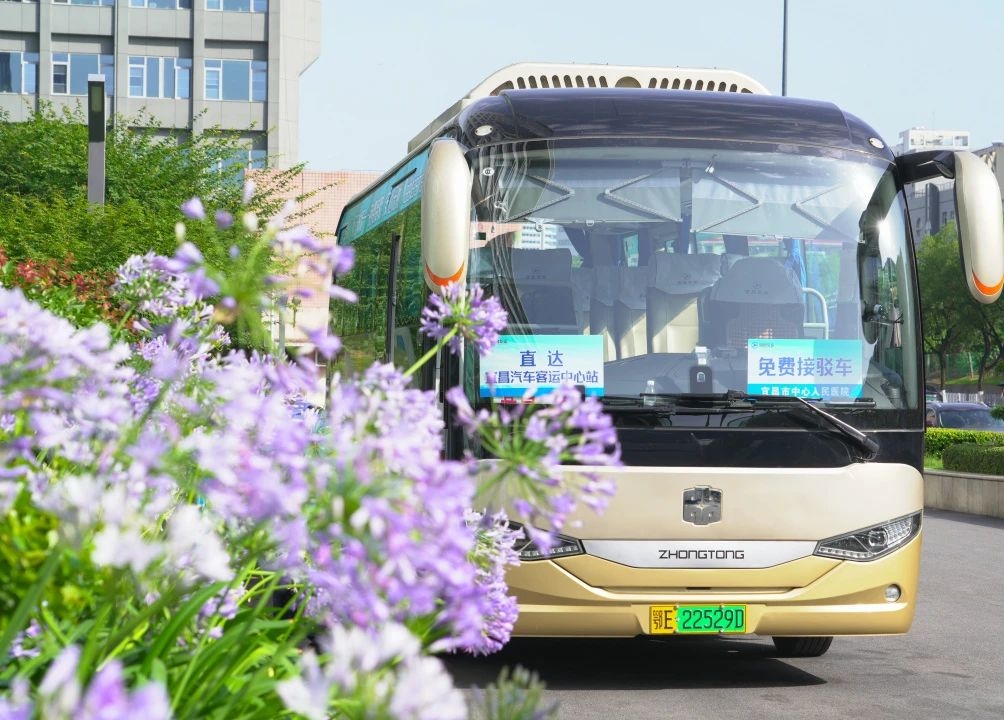 串起“家門”與“院門”！中通客車助力宜昌打造城際公交“健康專線”